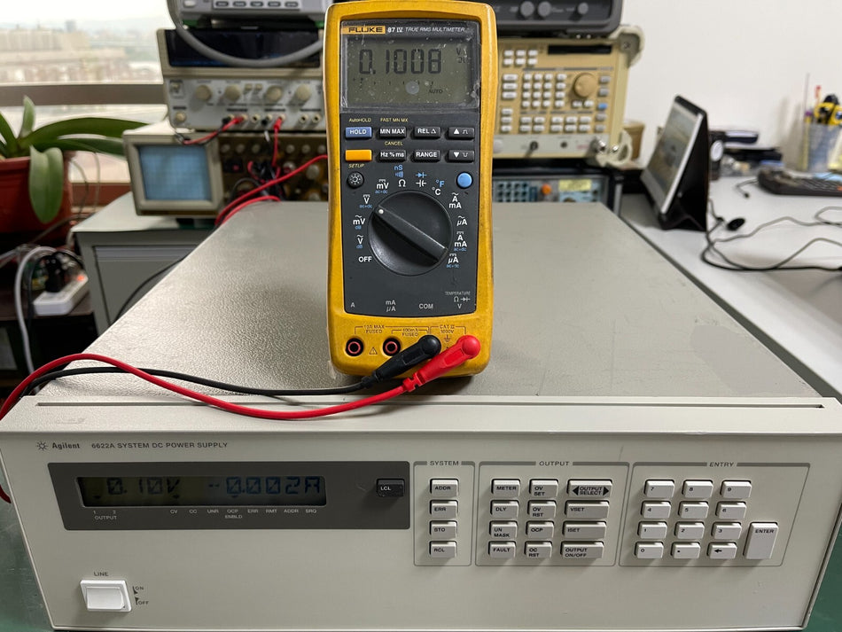 HP Agilent 6622A System DC Power Supply 2 outputs , 50V/4A _0537 - XG eqpt