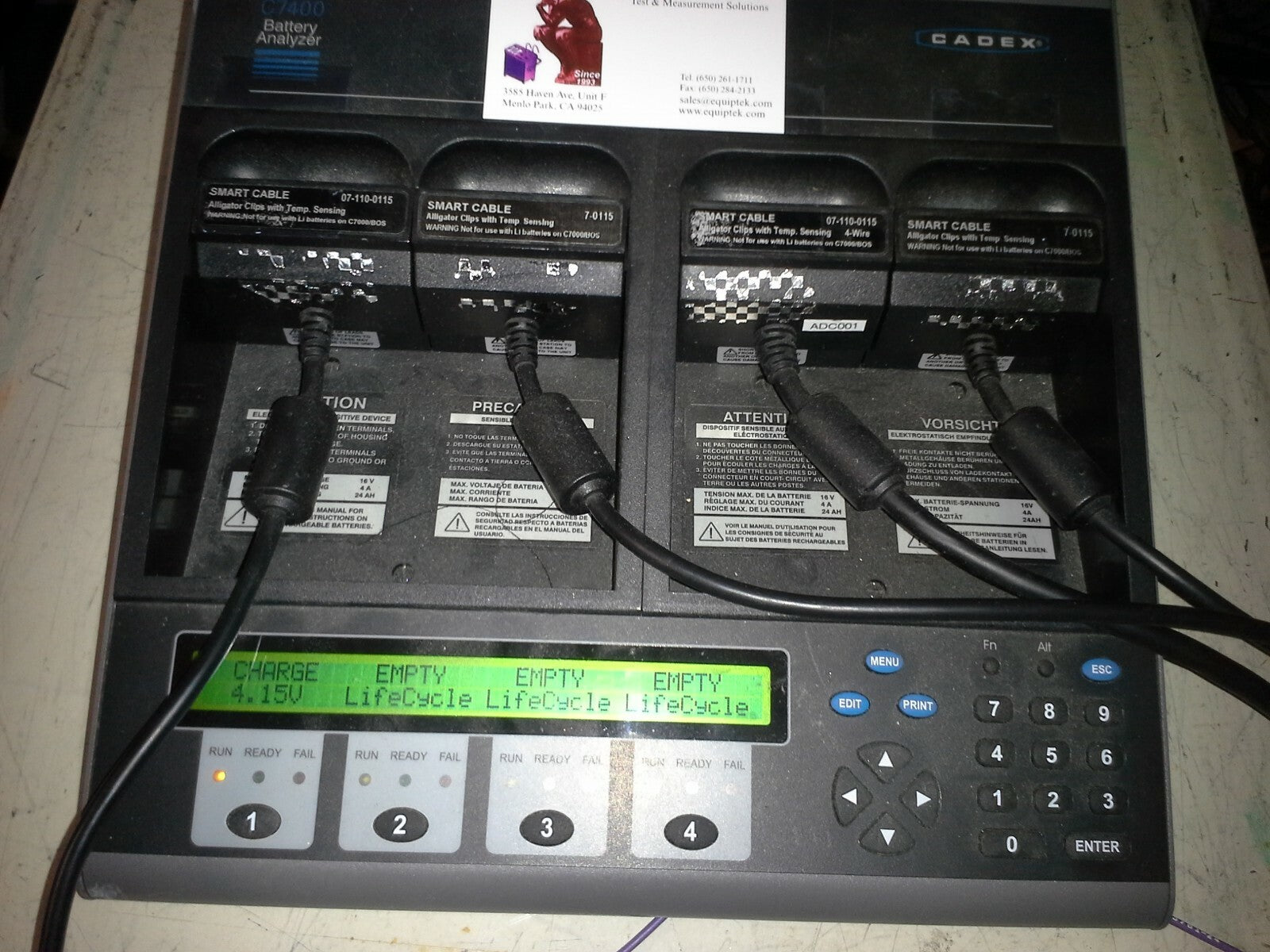 Li-ion Battery Analyzer 220W
