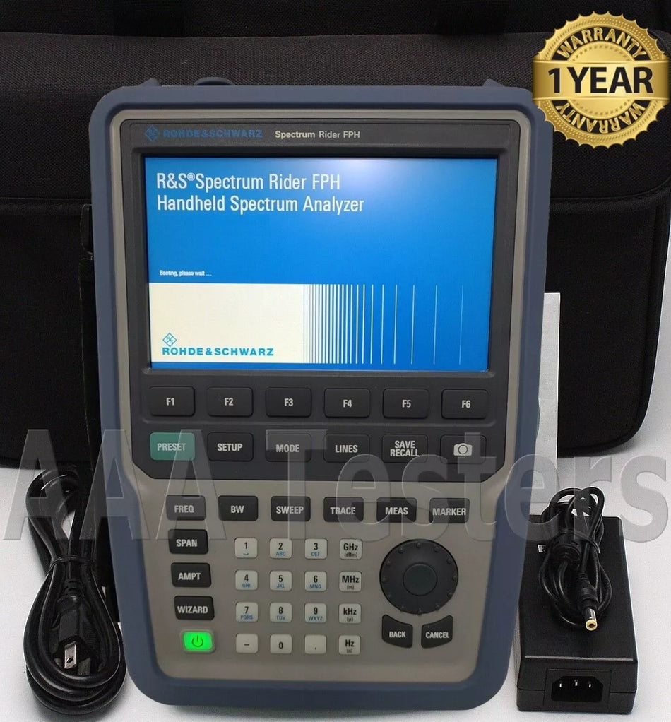 Rohde & Schwarz Spectrum Rider FPH 5 Khz to 2 GHz Handheld Spectrum Analyzer