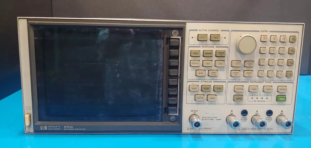 HP 8753A Network Analyzer for AS-is Selling