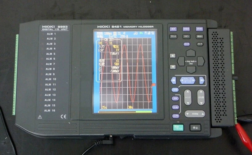 HIOKI 8421 +8993 16ch 4MW 16bit Memory Hi-Logger