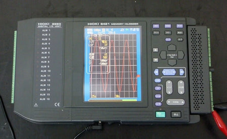 HIOKI 8421 +8993 16ch 4MW 16bit Memory Hi-Logger