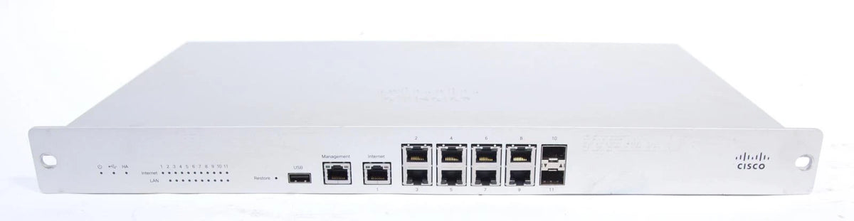 Cisco Meraki MX100 Security Appliance MX100-HW Unclaimed