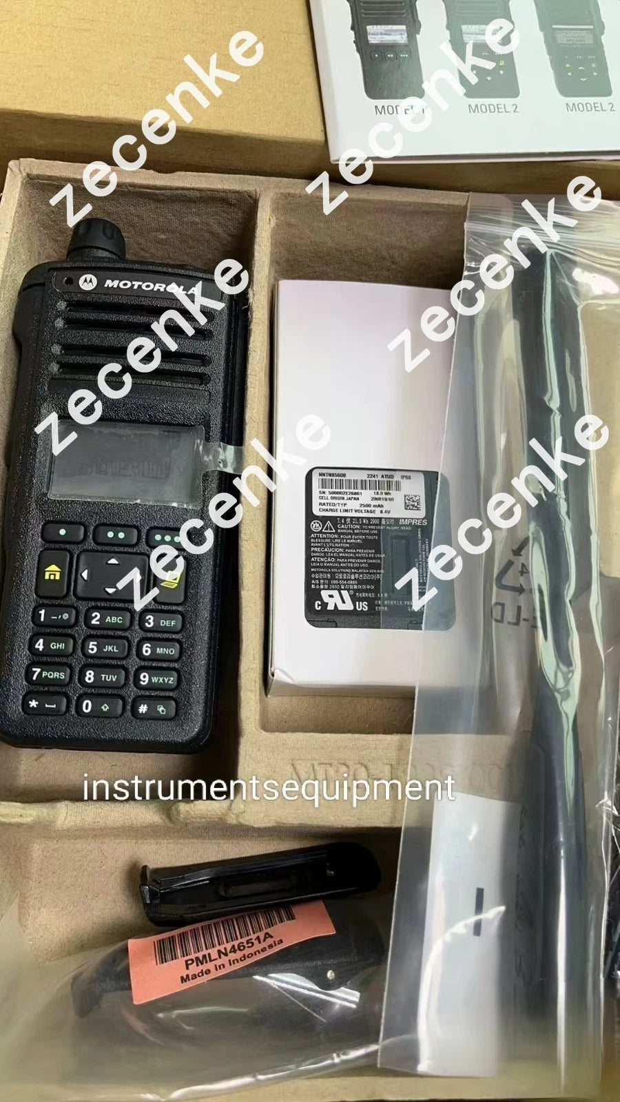 1PCS Motorola/APX2000 7/800 Mhz Model 2 Dual Knobs