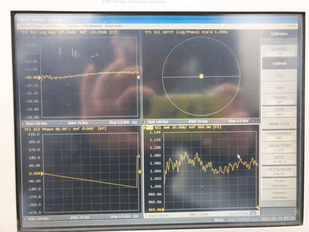 Agilent E5071C 008/010/240/UNQ 9kHz-4.5GHz Network Analyzer