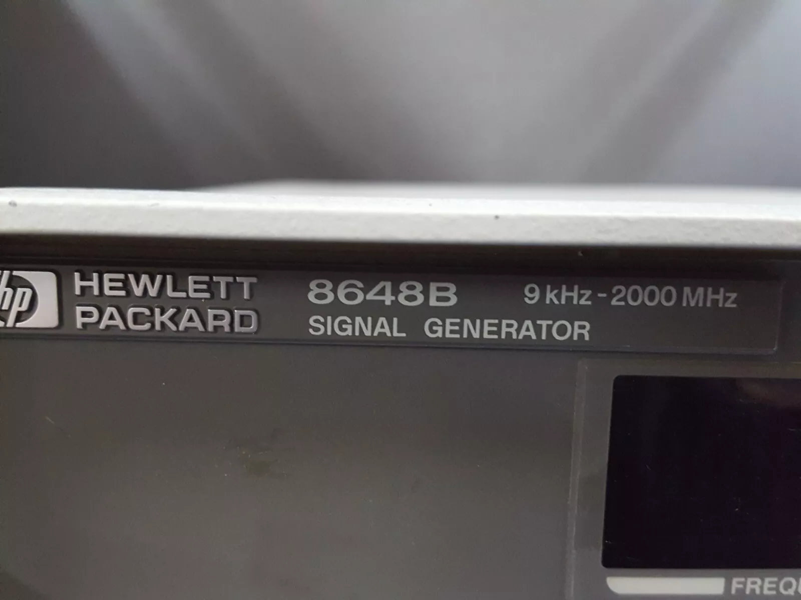 Agilent 8648B 100kHz-2000MHz Signal Generator AS IS SELLING (2431)