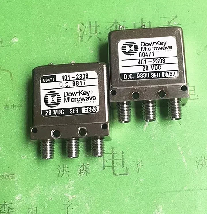 1PC Dow-Key 401-2308 28V DC-18GHz SMA RF SPDT Coaxial Switch
