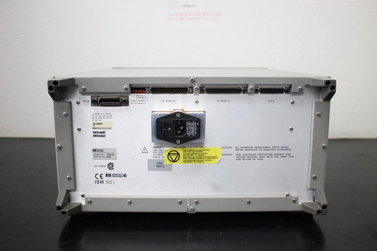 HP 70843B 100M-12Gbps bit error rate tester