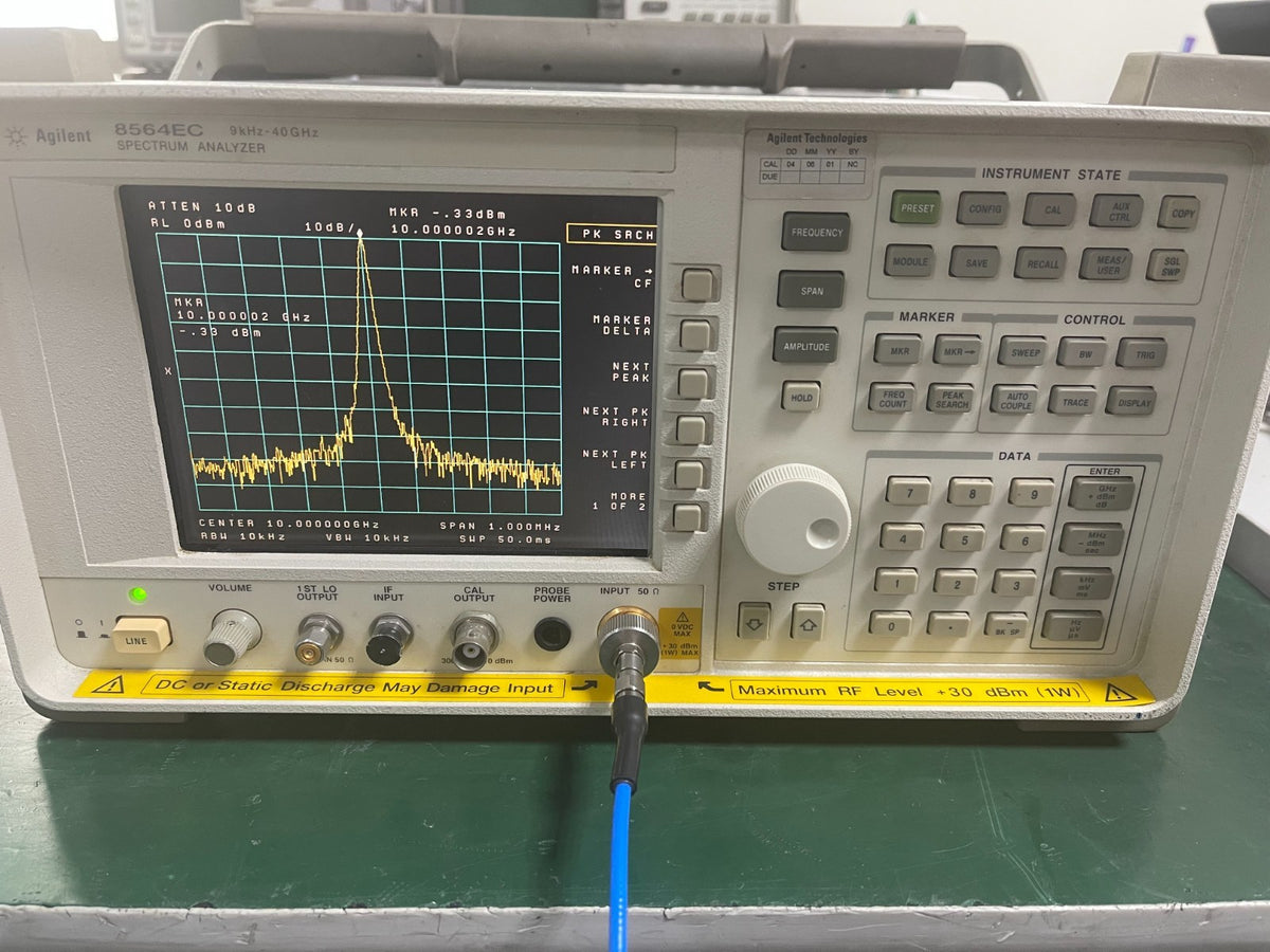 Agilent 8564EC 9KHz - 40GHz Spectrum Analyzer w/ opt.007 _0540