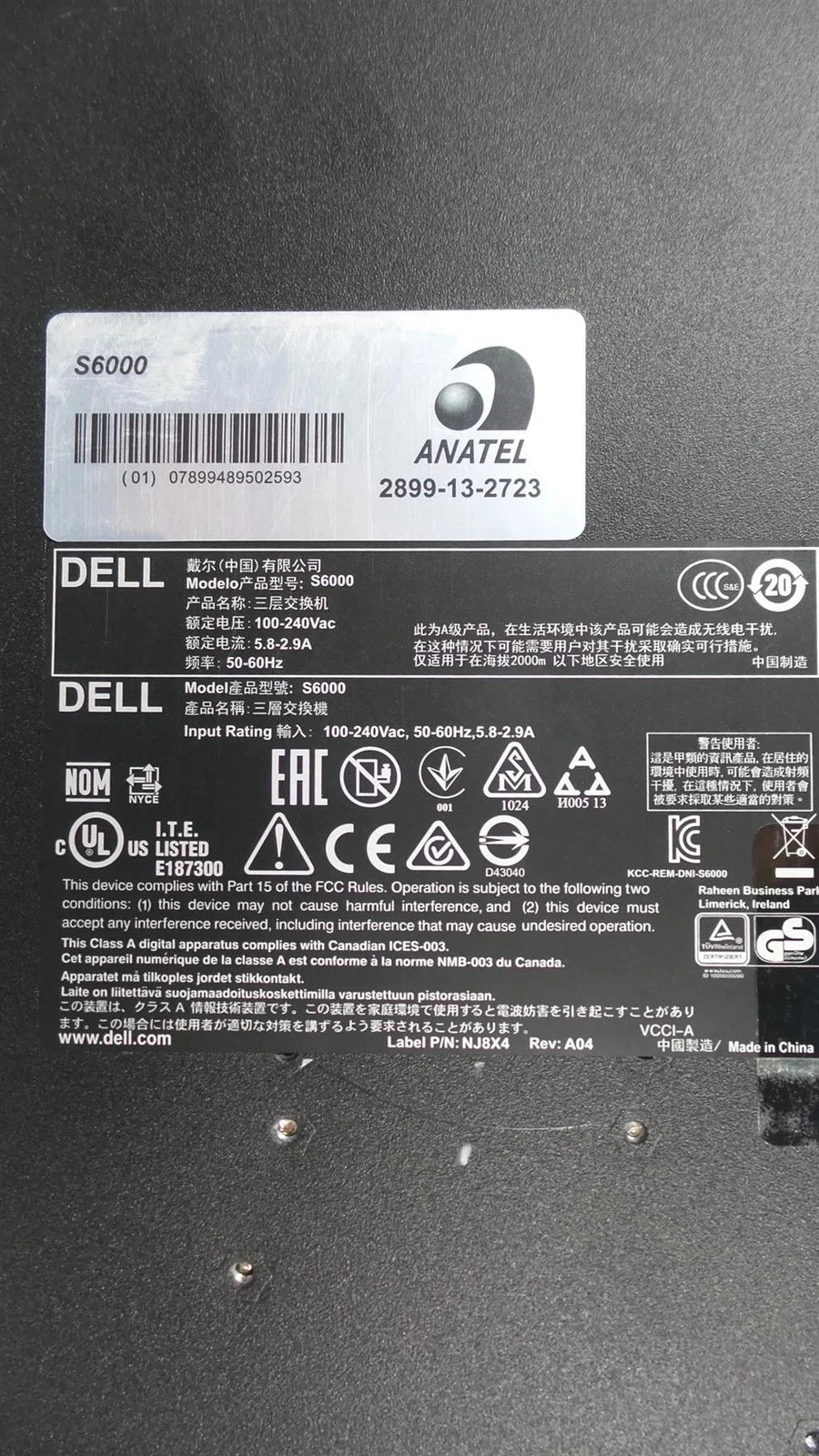 Dell PowerSwitch S6000 32-Port Ethernet Switch  - Free Shipping