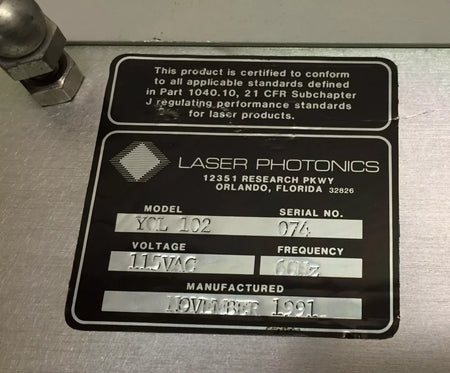 Laser Photonics YQL-102 Laser Head for Cutting and Engraving Applications