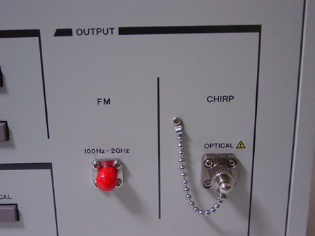 Optical Chirp Test Set by Advantest