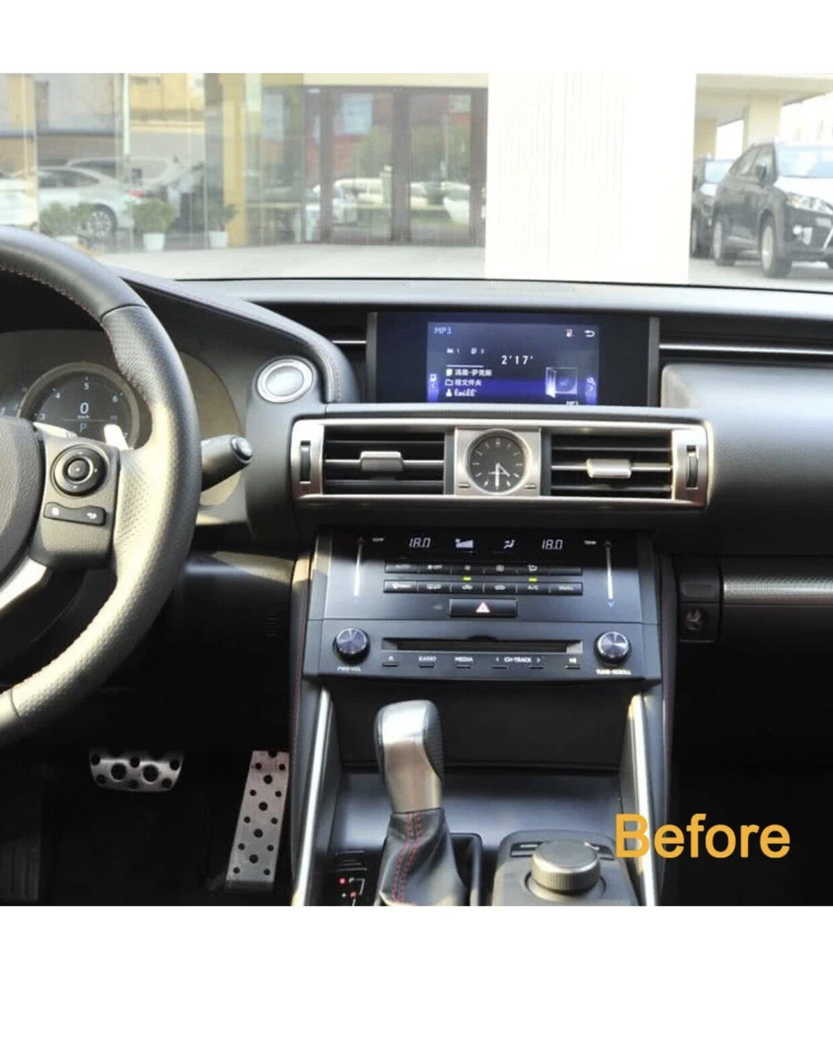 128G Car Radio For Lexus IS 2013-2017 Android 13 Stereo Navi Media Carplay BT
