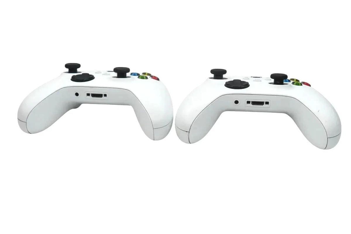 Lot Of 2 Microsoft Xbox Wireless Controller (Model 1914) White - Free Shipping