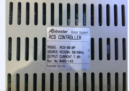 RCS-6010P Robostar Professional Robotic Arm for Precise Industrial Automation