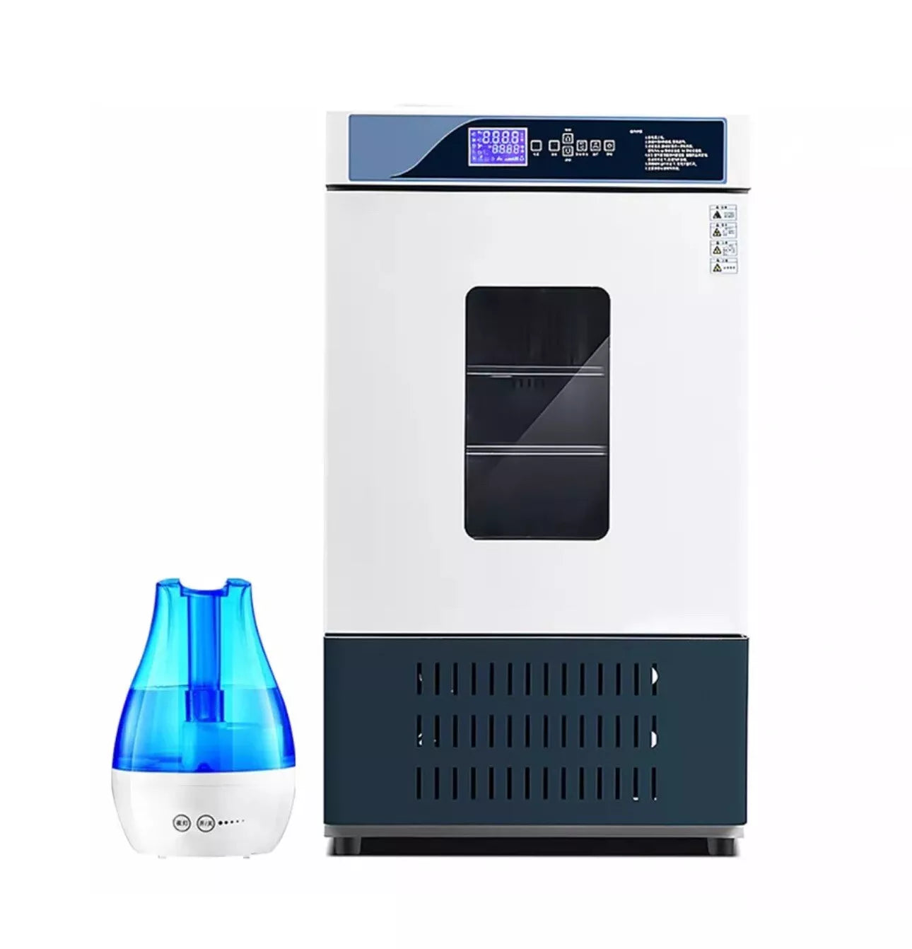 Lab Humidity Chamber Temp Humidity Cabinet Machine Heating Cooling Box 0-60℃
