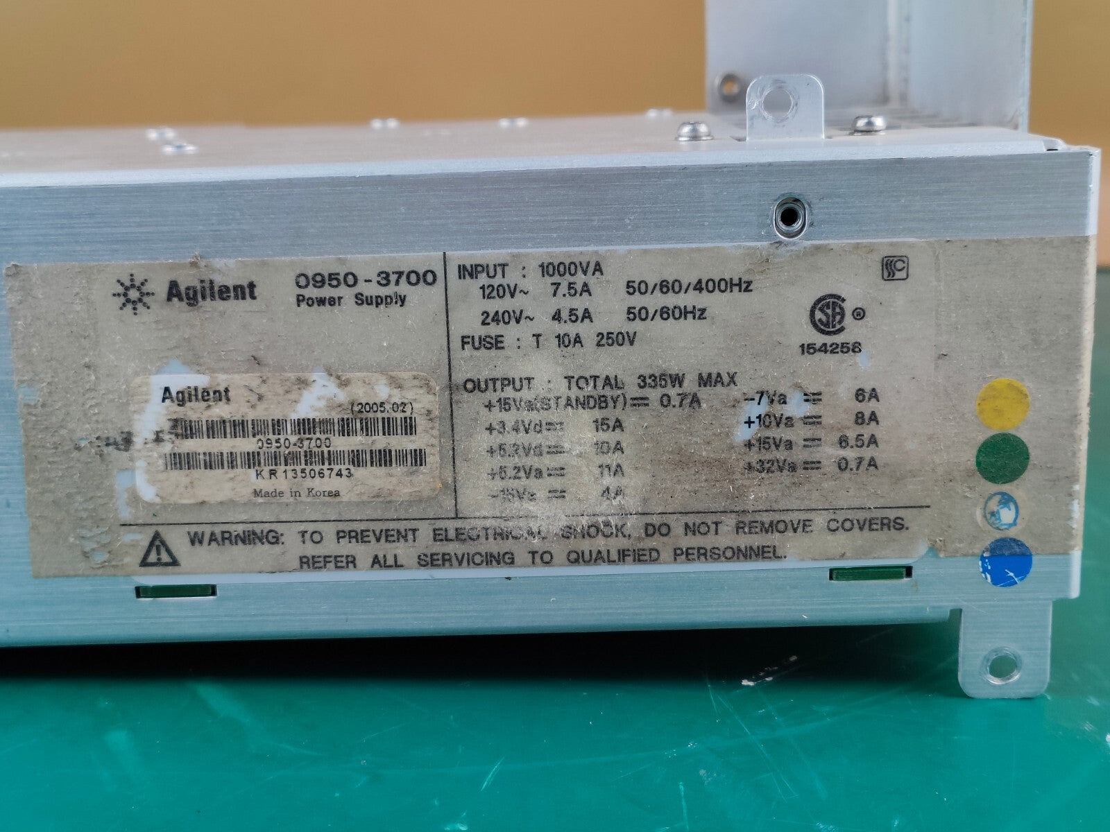 0950-3700 Power Supply for E8257D by Agilent