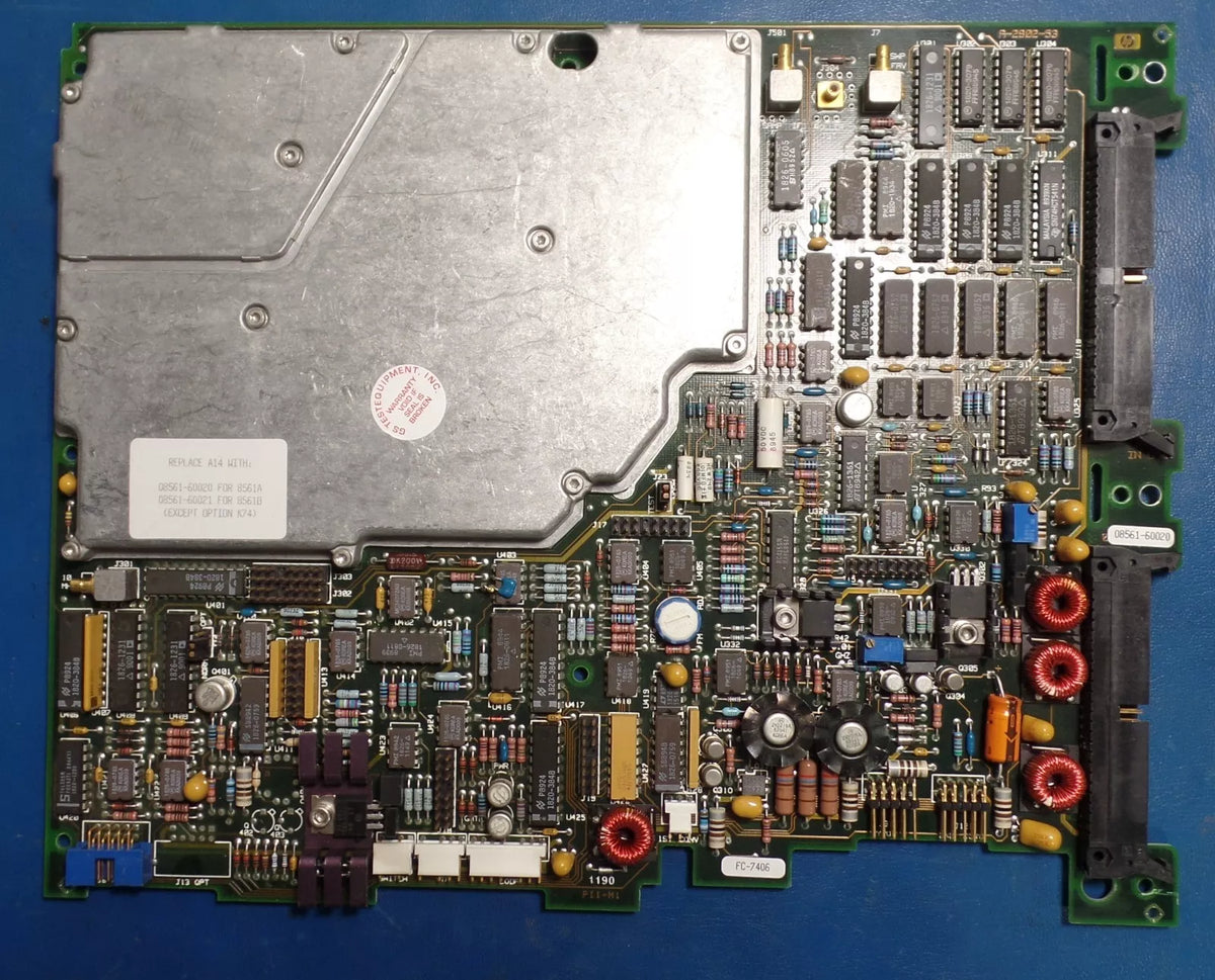 HP Agilent Keysight 08561-60020 A14 Frequency Control Assembly for 8561A