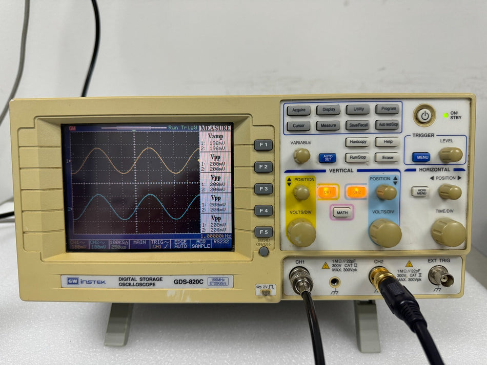 GDS-820C Digital Storage Oscilloscope by GW Instek