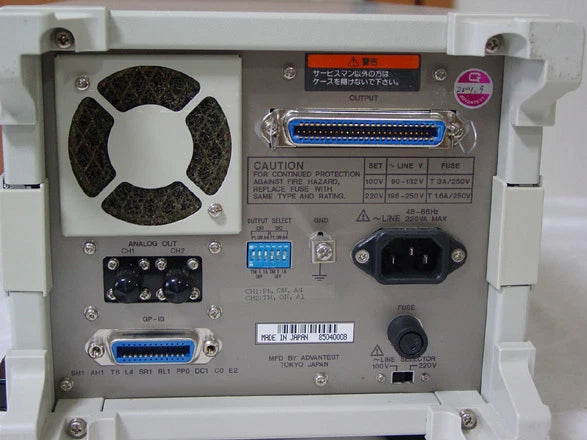 ADVANTEST Q8974 2ch 9V 4A Laser Diode Thermo Controller
