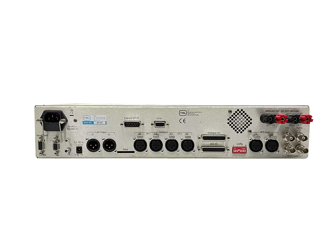 TSL AMU2-8HD-3G Audio Monitoring Unit