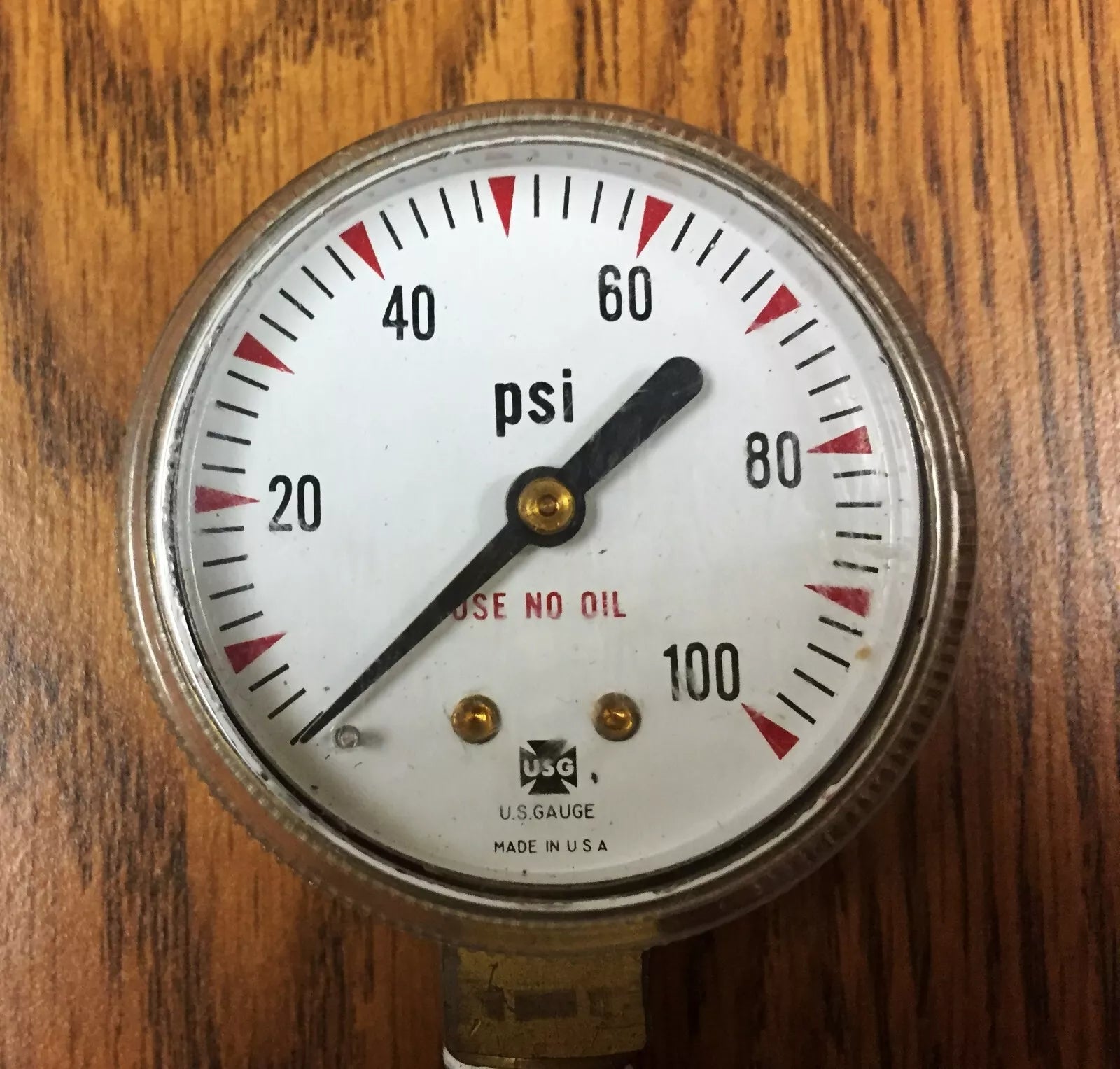 Veriflo IR4B-100 Regulator with Max Inlet of 3000 PSI and USO Gauge