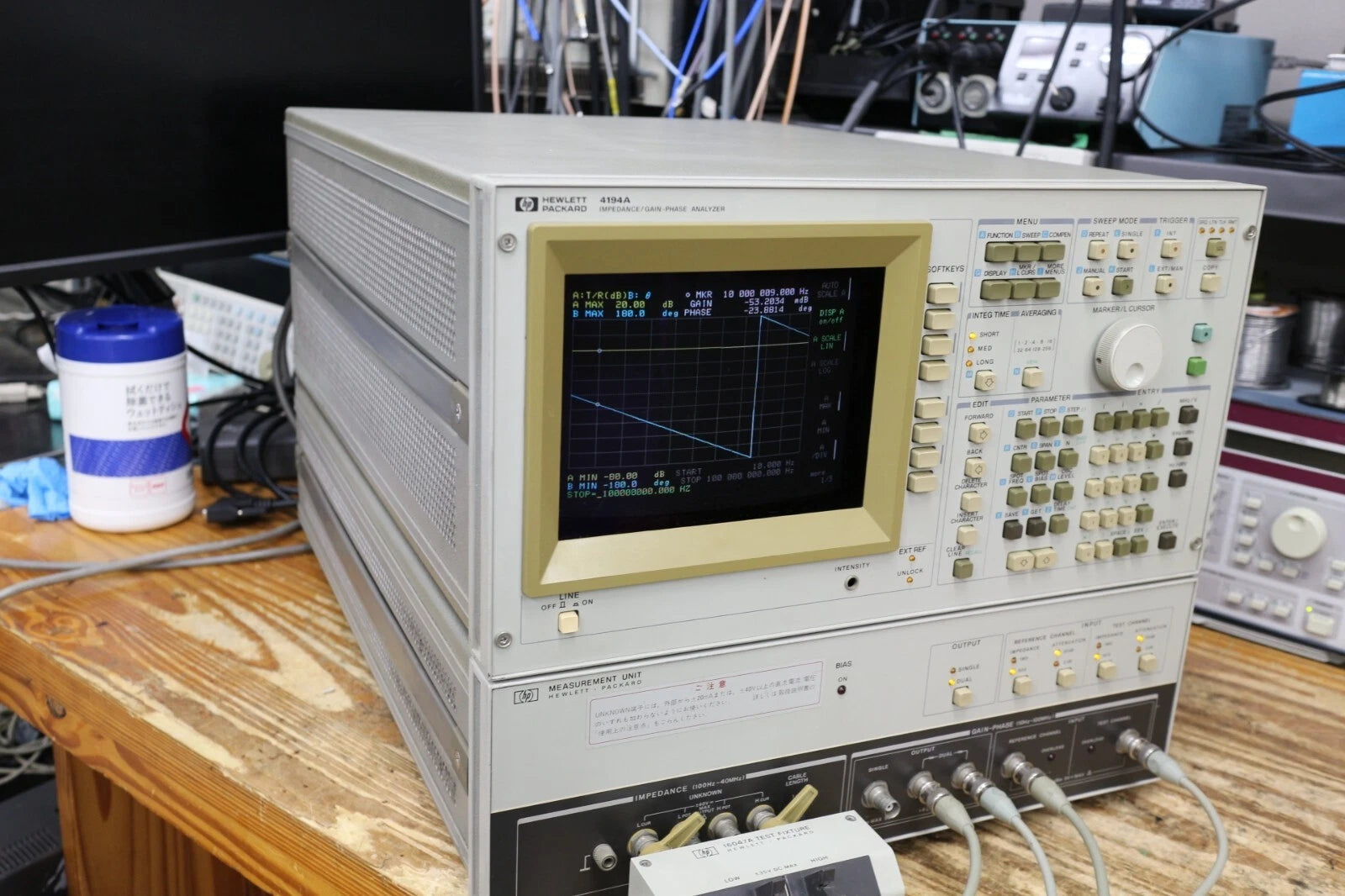 HP 4194A /350 10Hz-100MHz Impedance Analyzer