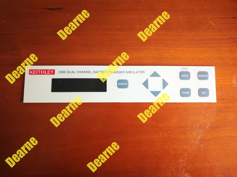 Keithley Battery Simulation Power Supply Panel Film Panel
