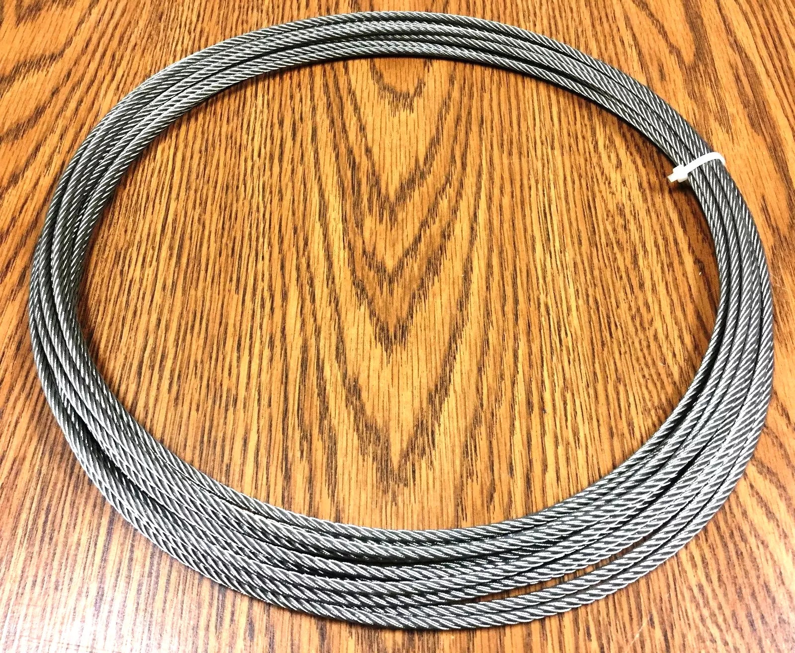 Jakob 20113-0480 Stainless Steel Wire Rope, 4mm Dia x 11,240mm Long