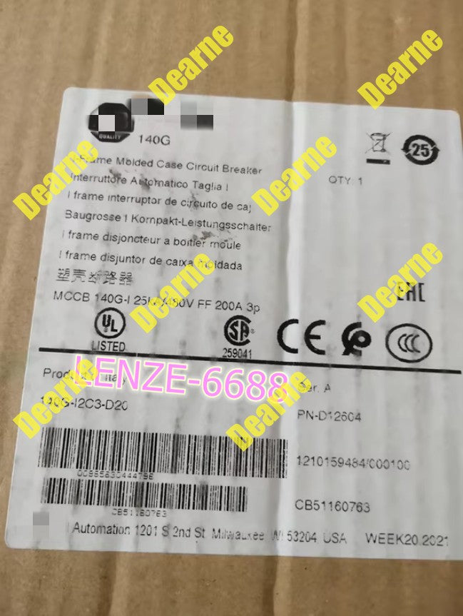 140G-I2C3-D20 3P 200A 480V