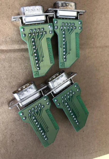 D-Sub Plug 9-Pos Terminal Block Connector