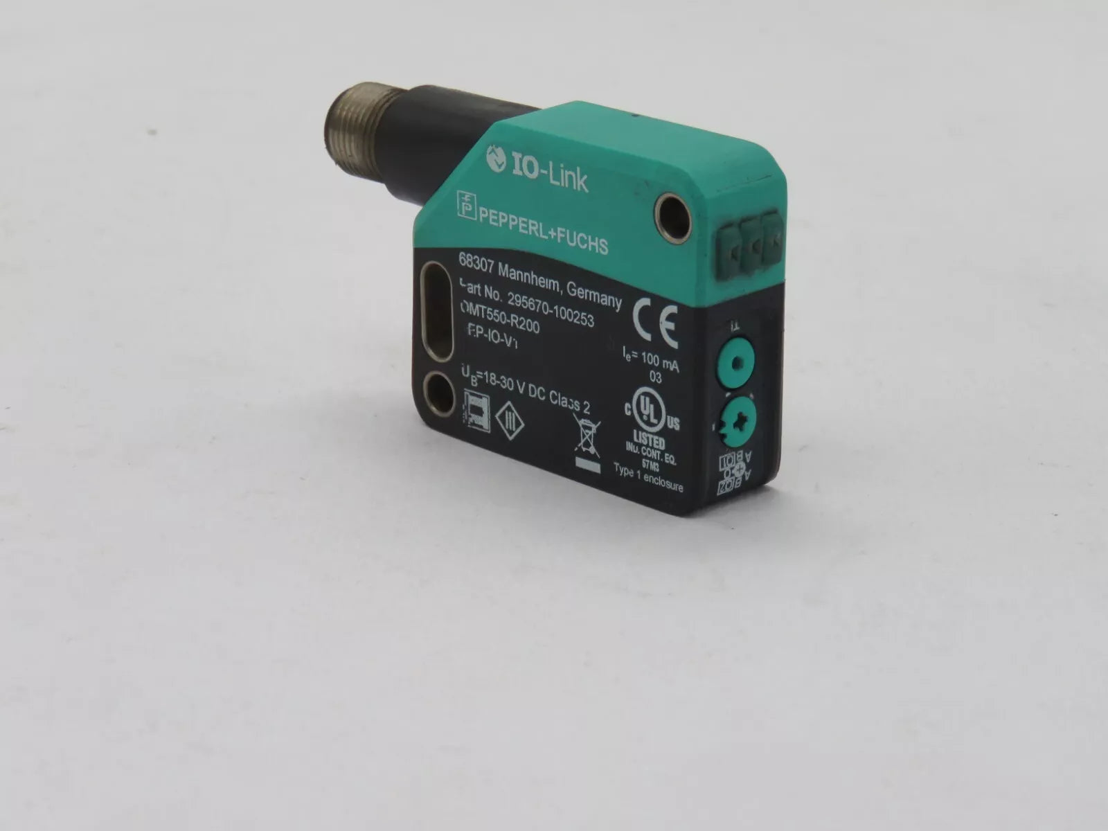 Pepperl+Fuchs OMT550R200IEPIOV1 295670-100253 Distance Sensor
