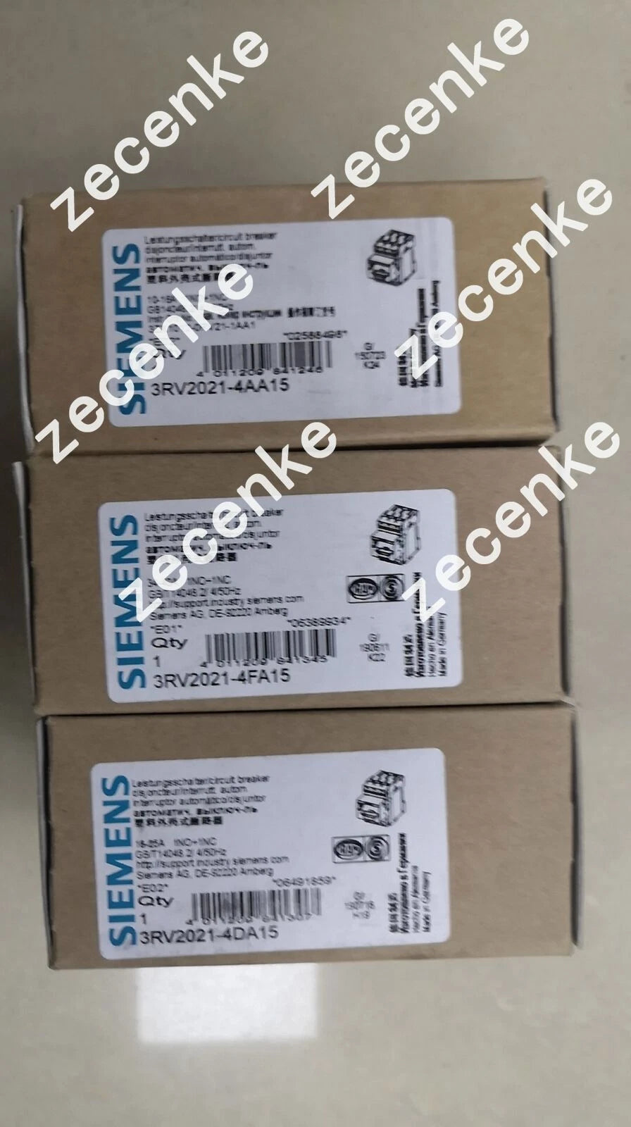SIEMENS 3RV2021-4AA15 Circuit Breaker 3RV2 021-4AA15 New Expedited Shipping