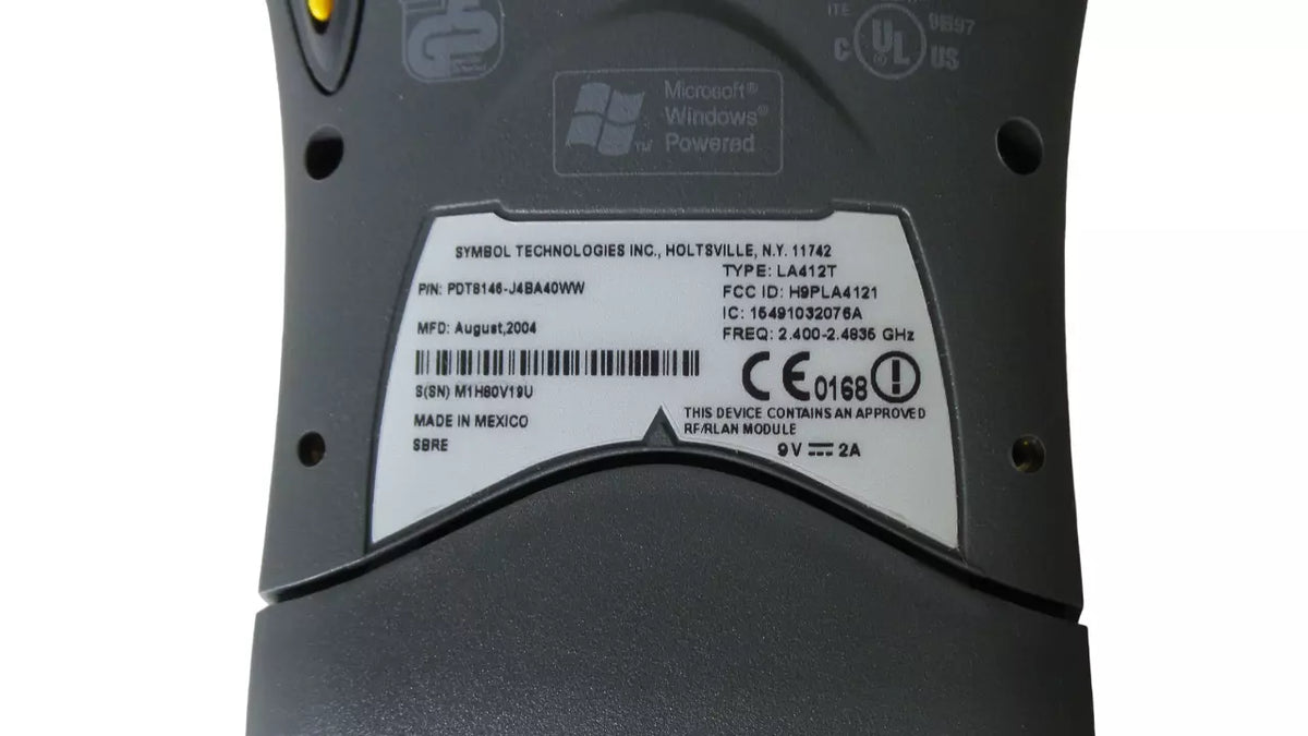 Lot of 2 Symbol PDT8146-J4BA40WW PC Windows