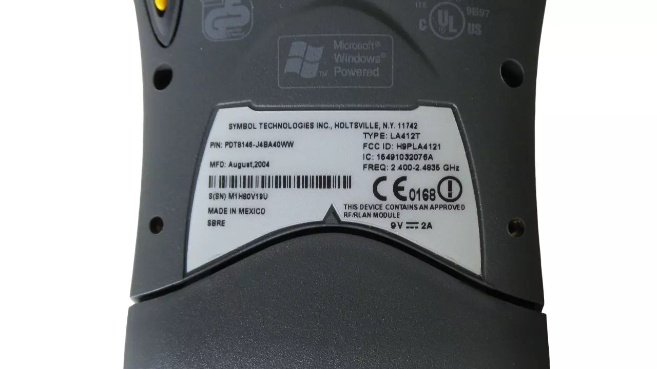 Lot of 2 Symbol PDT8146-J4BA40WW PC Windows