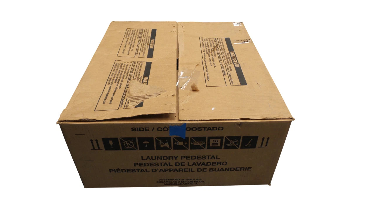 Whirlpool .WHP1000VW. White Laundry Pedestal