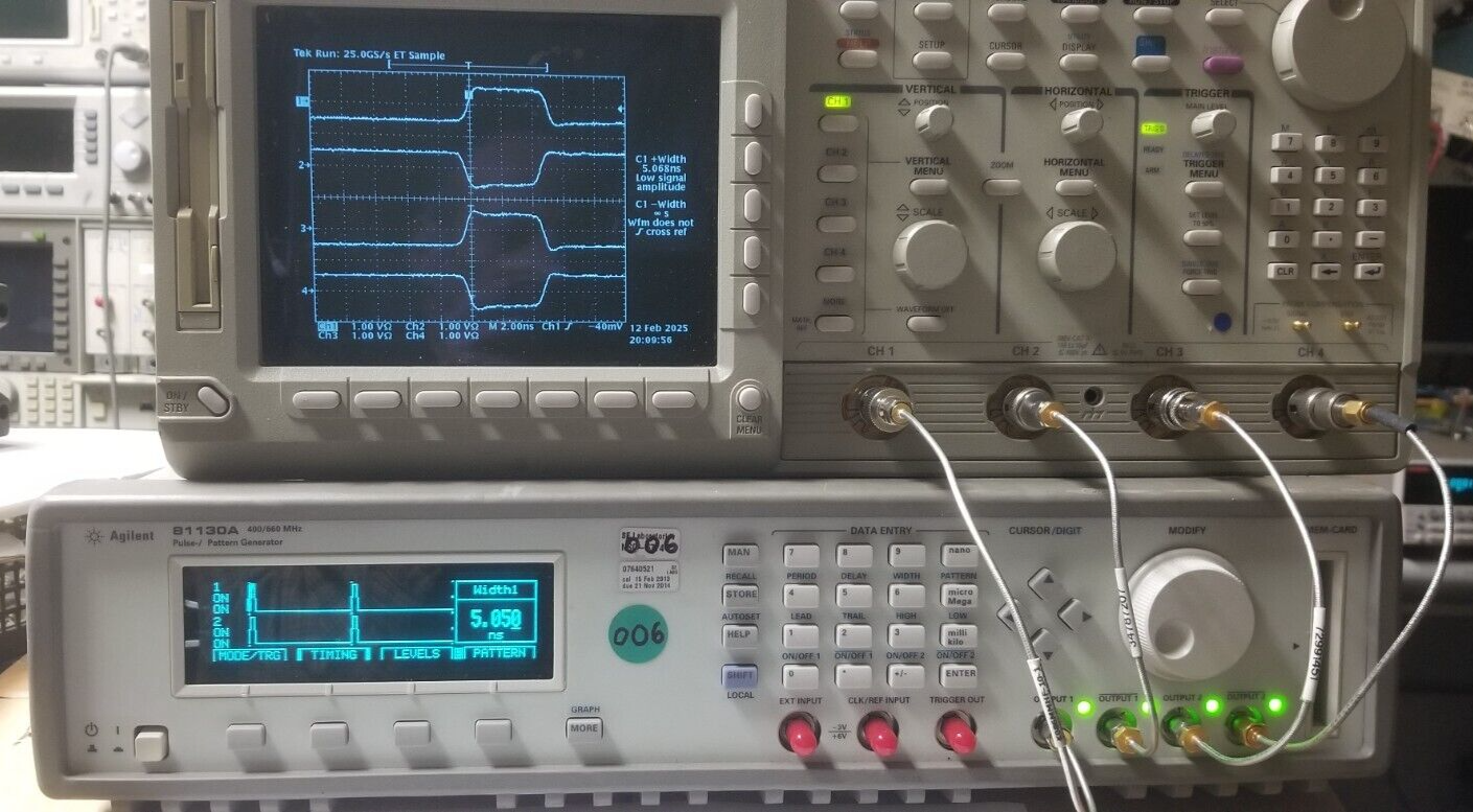 400 MHz Pulse Generator Dual Channel by Agilent