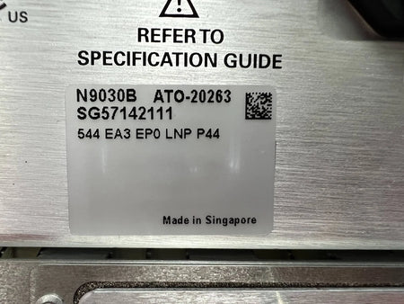 Keysight N9030B PXA Signal Analyzer 44 GHz 544,P44,LNP