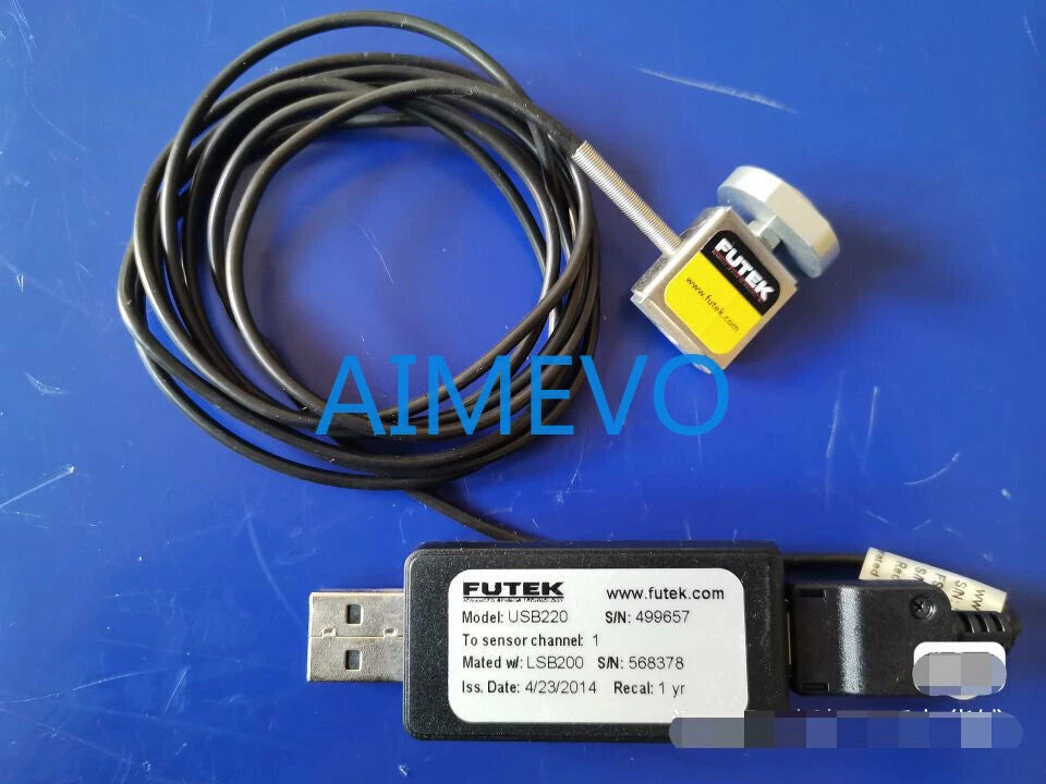 1PC Used FUTEK USB220 Sensor + LSB200 CAP:5lb