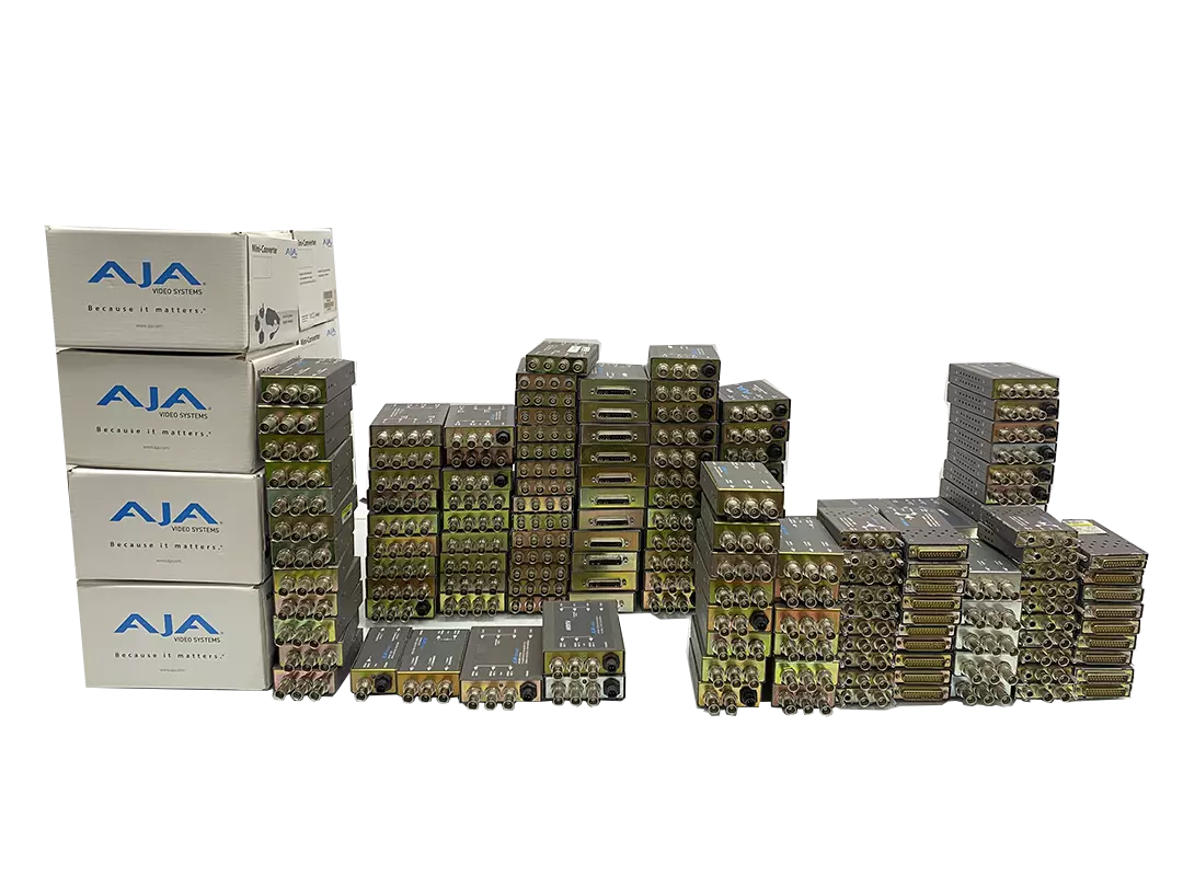 AJA HD10C2 HD/SD-SDI to Analog Converter with Power Adapter and Cable