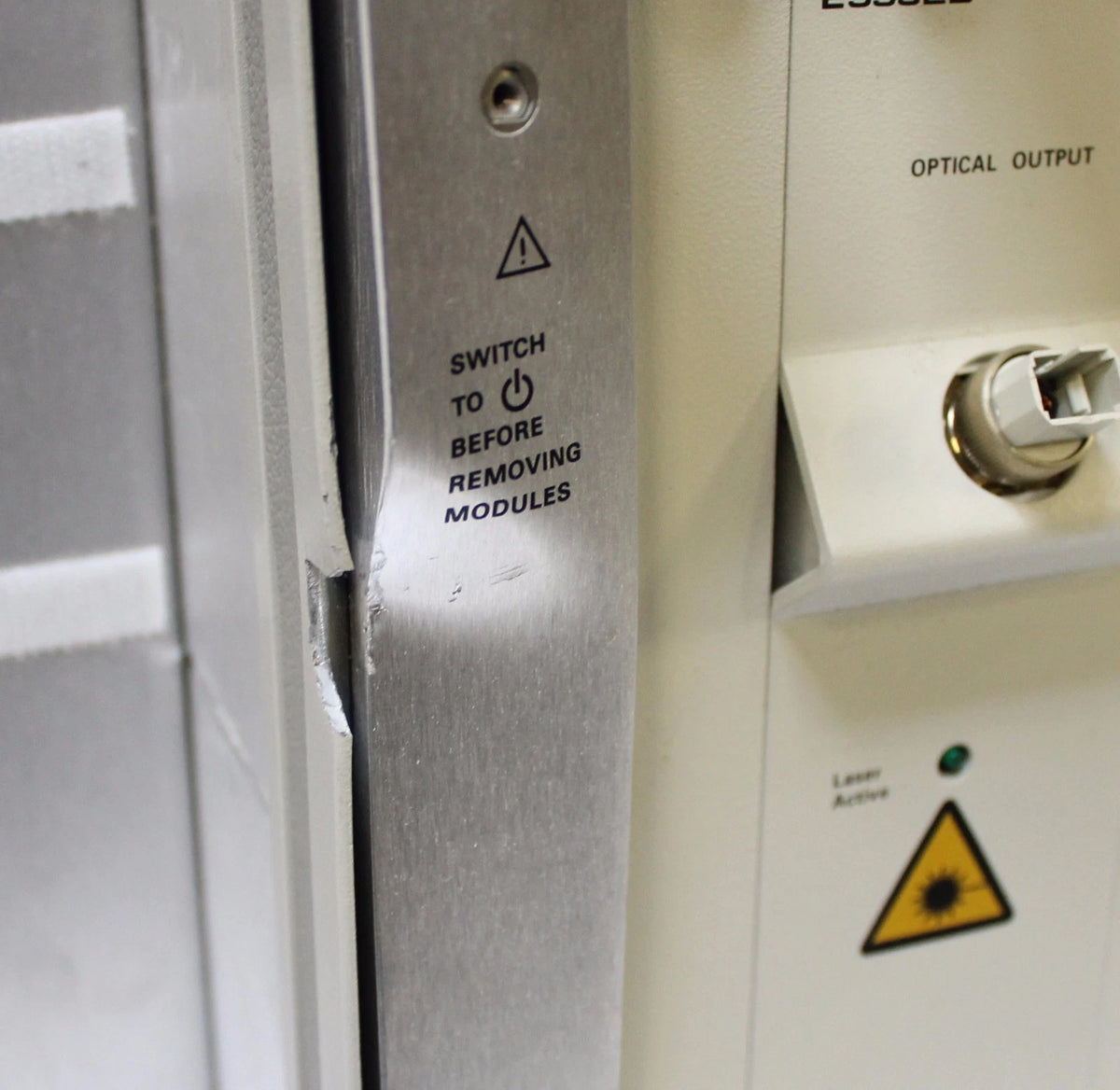 HP Agilent E5526A Remote Fiber Testing System w/ E5552B E5555A E5528A E5527E