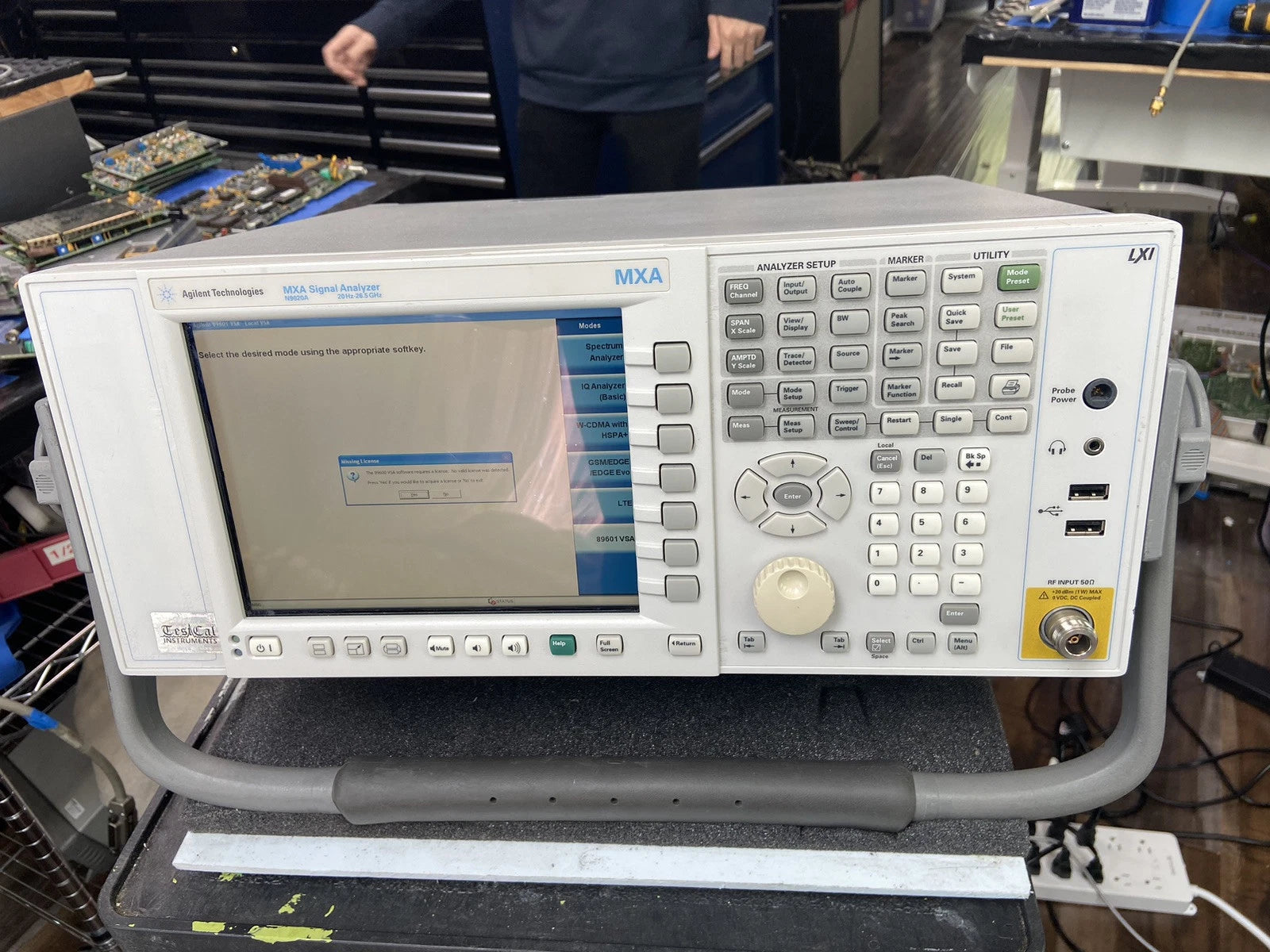 Agilent N9020A MXA Signal Analyzer, 20Hz - 26.5GHz Great Options, Calibrated