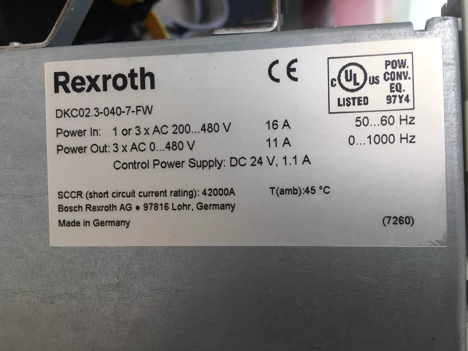 DKC02.3-040-7-FW Controller: Functionalities for Industrial Automation
