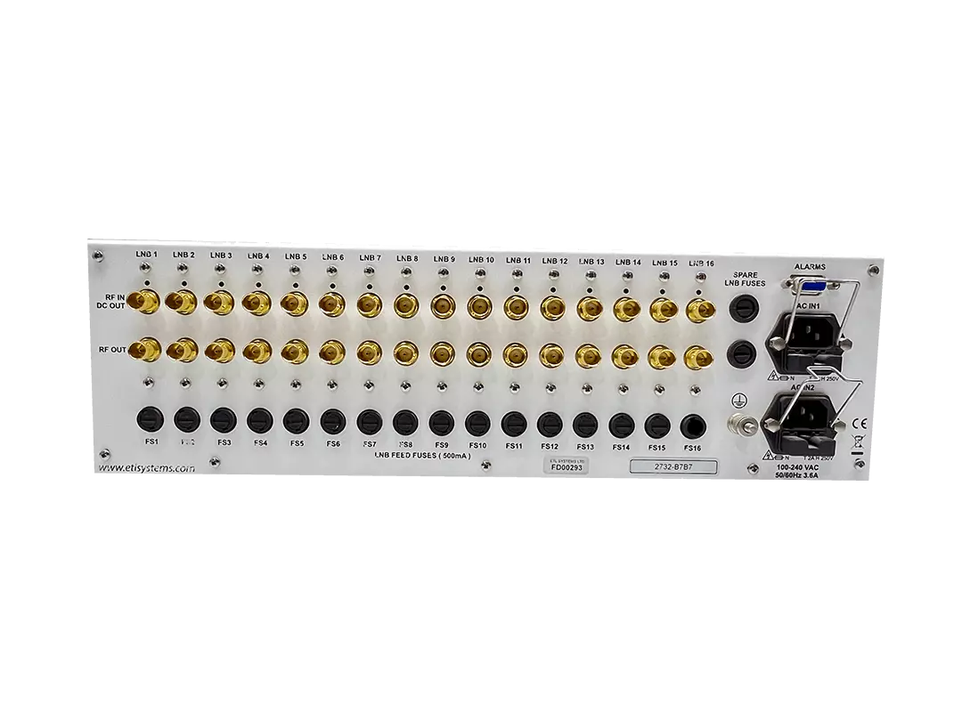 ETL Systems 2732-B7B7 16 Port LNB Power Supply Unit