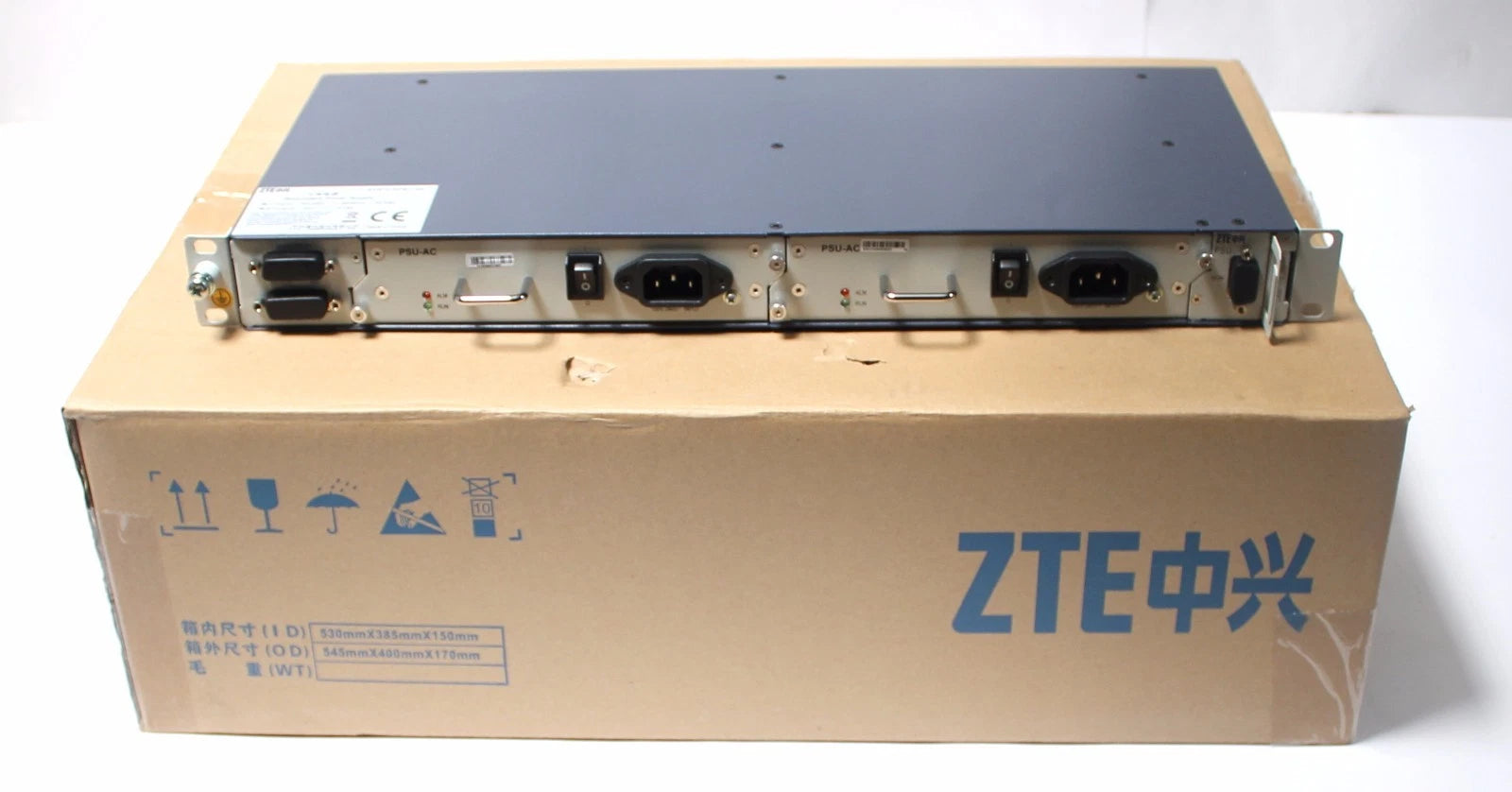 ZTE  Redundant 1100W AC Power Supply ZXR10 RPS1100 48V DC