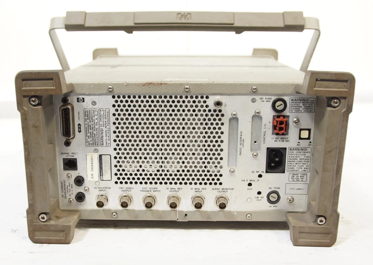HP Agilent 8920A RF Communications Test Set / Spectrum Analyzer