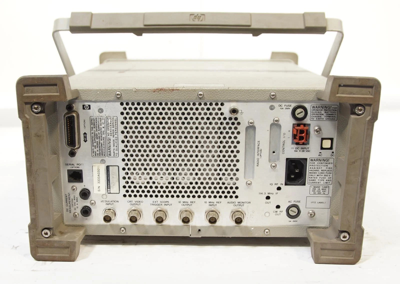 HP Agilent 8920A RF Communications Test Set / Spectrum Analyzer