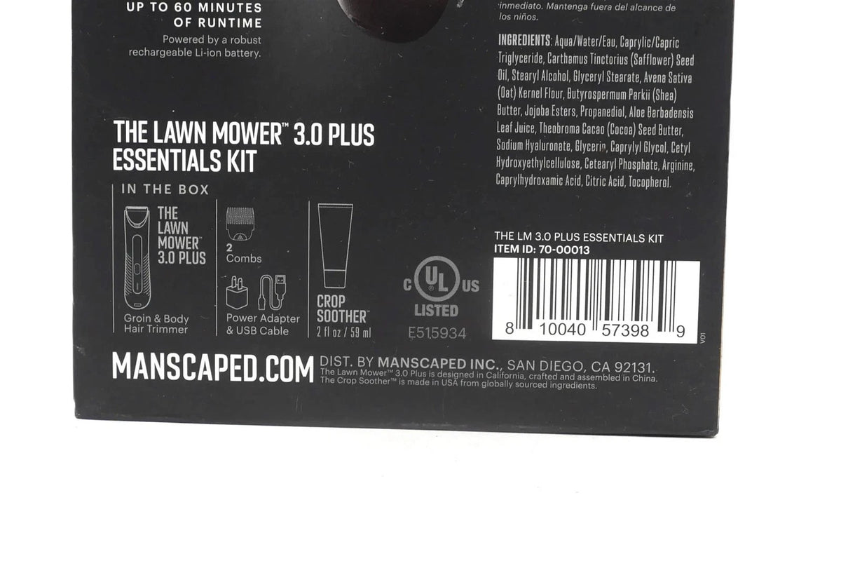 Manscaped The LAWN MOWER 3.0 PLUS ESSENTIALS KIT - Free Shipping
