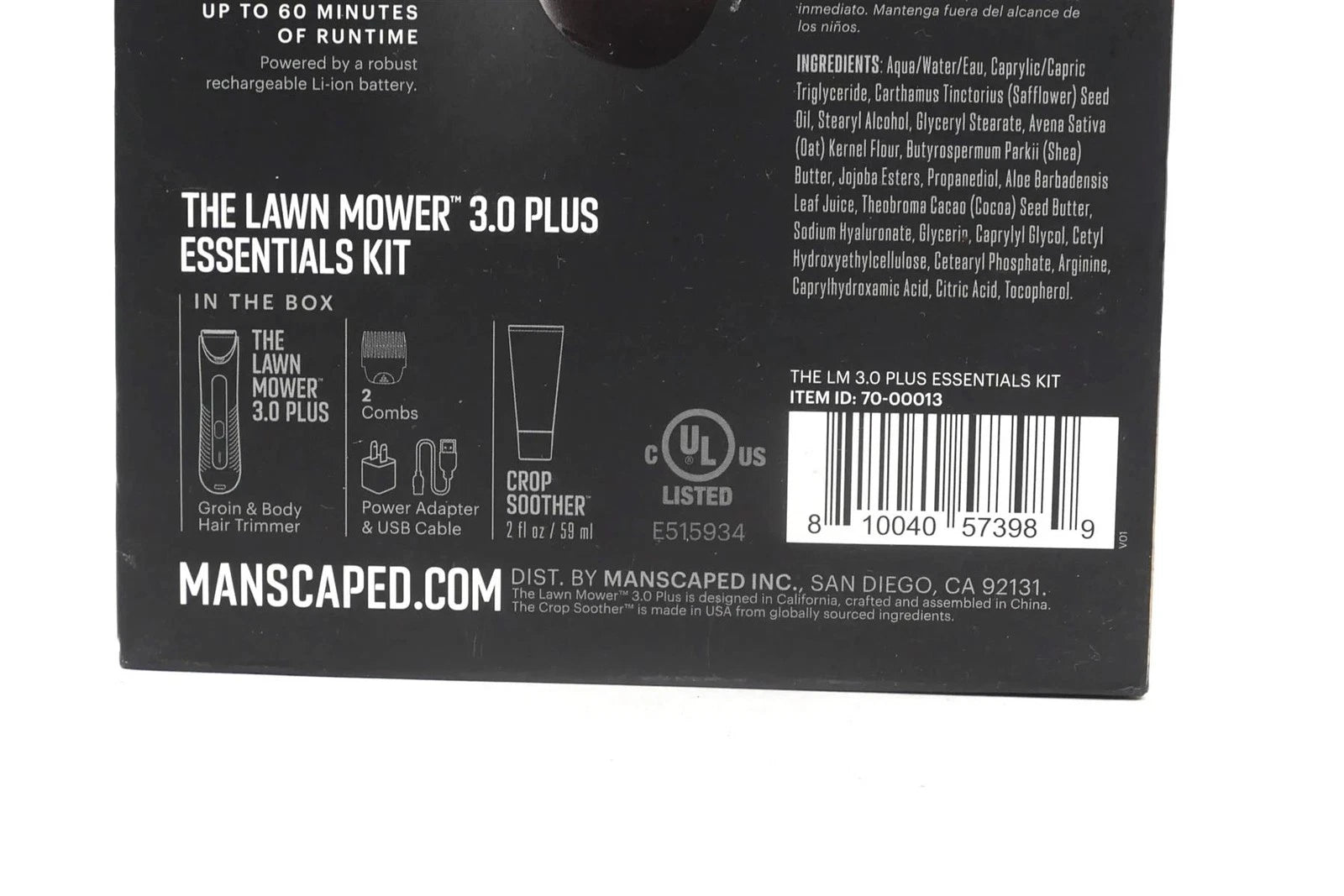 Manscaped The LAWN MOWER 3.0 PLUS ESSENTIALS KIT - Free Shipping