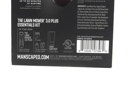 Manscaped The LAWN MOWER 3.0 PLUS ESSENTIALS KIT - Free Shipping